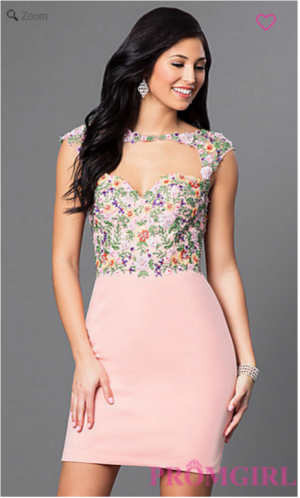 floral bodycon