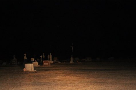 The cemetery behind the Catherine church.