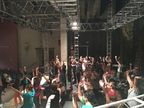 “Once On This Island” musical rehearsal – Week one (video)