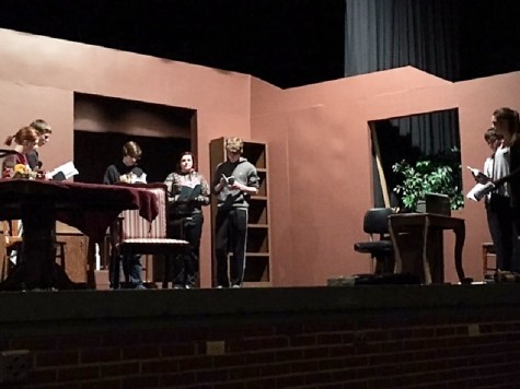 Spring Play rehearsals progress