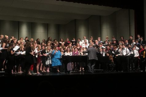 KMEA Honor Choir and Honor Band perform at district concert
