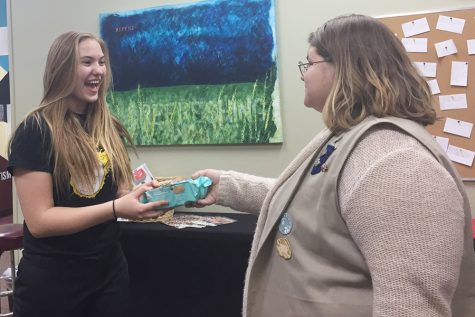 Senior highly dedicated to Girl Scouts