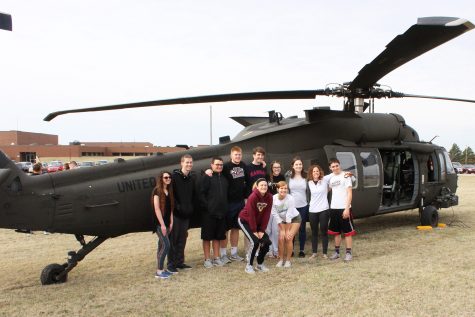 Blackhawks touch down at HHS