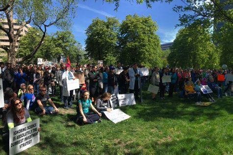 Students voice opinions on science march