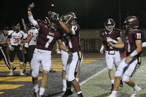 Indian football defeats Liberal Redskins