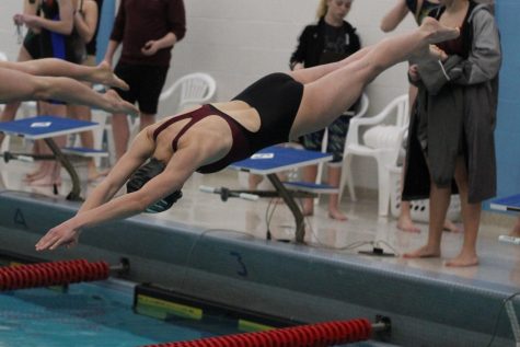 Lady Indian swimming places fifth in March 13 season opener