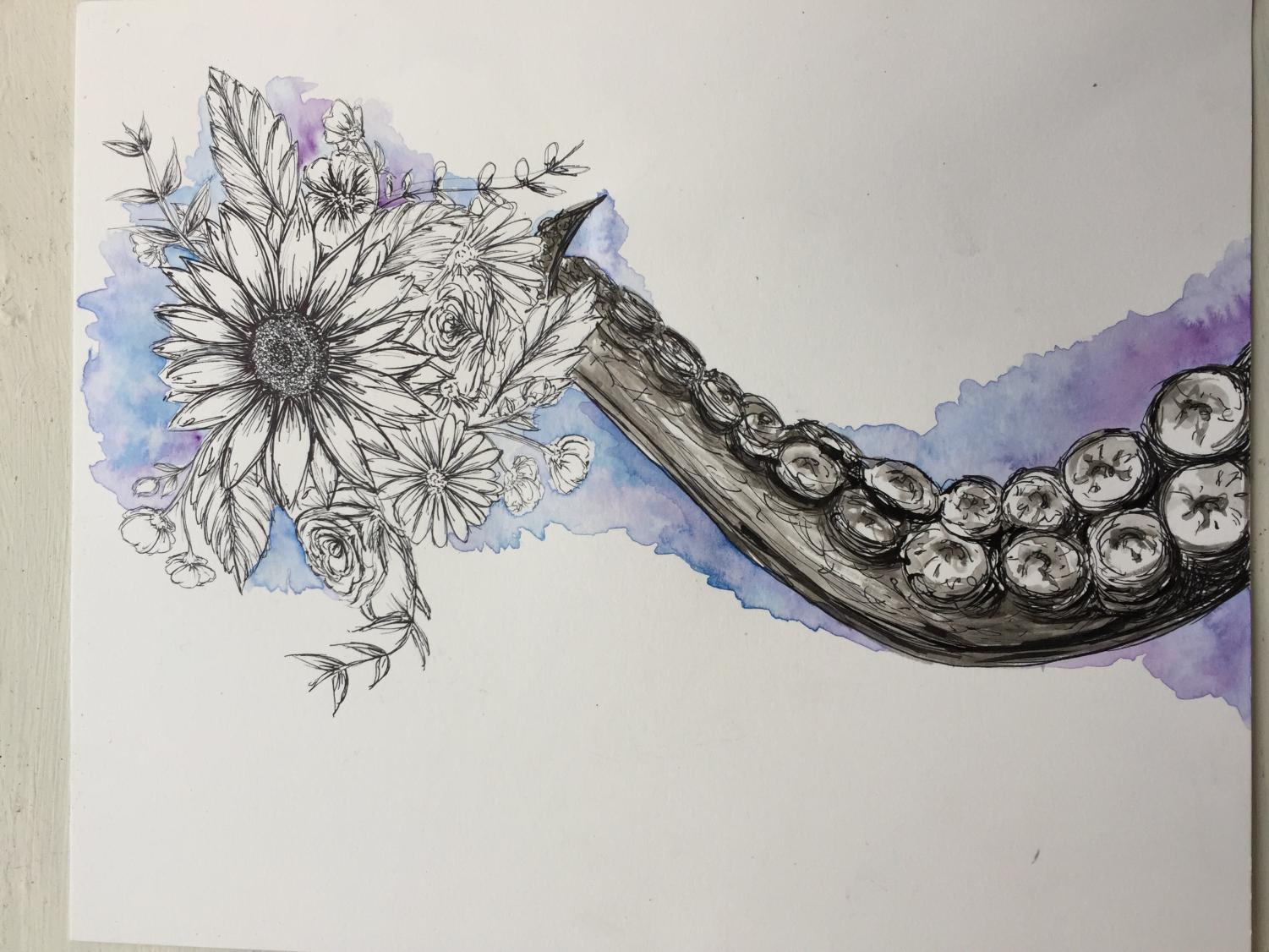 Junior Brittani Park has participated in multiple art classes throughout her high school career. She has taken art exploration, graphic design and drawing. She plans to pursue a career in graphic design.