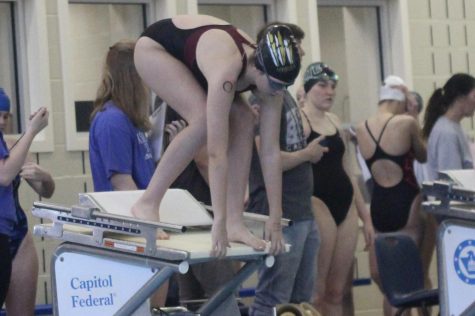 State consideration time swam at Topeka on April 5