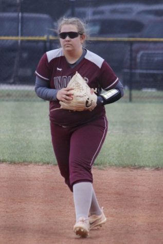 Indian softball drop two at Great Bend