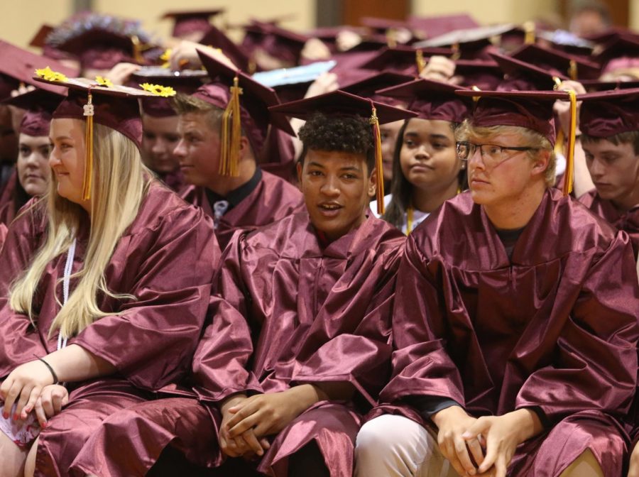 168 seniors walk across stage during graduation on May 13